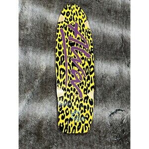 Rare, Reissue Tony Alva Cheetah print,  Fully Gripped And Signed Deck